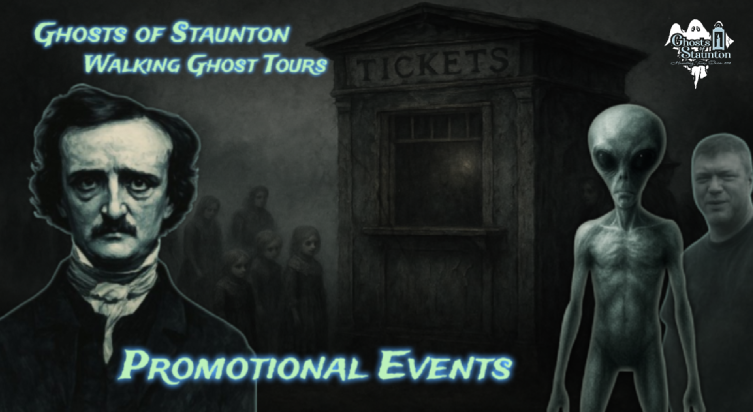 Ghost tour promotions staunton